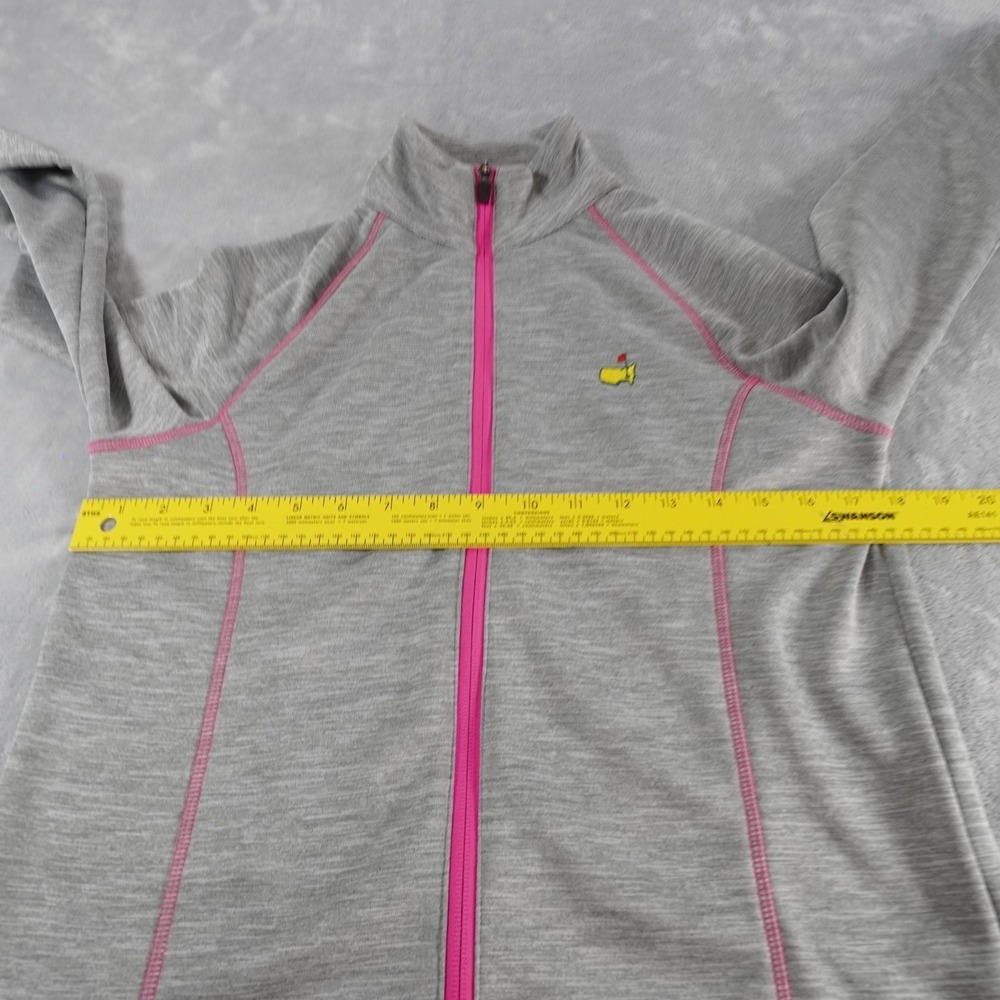 Magnolia Lane Masters Golf Full Zip Jacket Womens M Gray Athletic Outdoor Casual - Picture 5 of 11